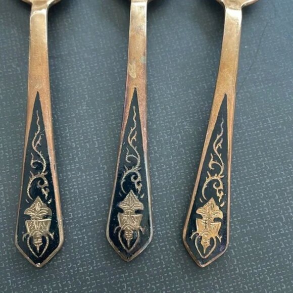 Brass Dessert Spoon (7) - Picture 2 of 9